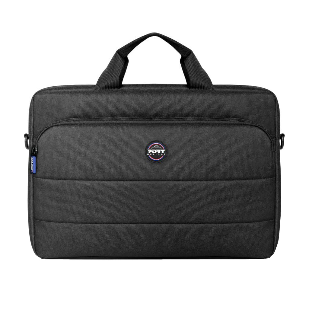 Port Designs Portland II Eco 14/16″ Essential Top Loading Laptop Bag – Grey