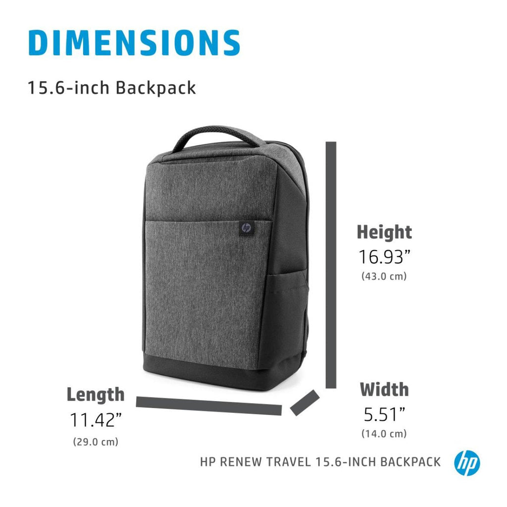 HP Renew Travel Grey 15.6" Backpack