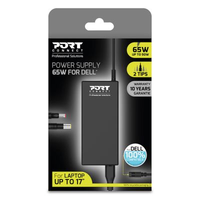 Port Connect 65W Notebooks Adapter Dell