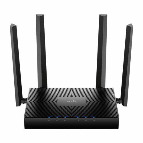 Cudy AX3000 5-Port Gigabit Dual-Band Wi-Fi 6 Mesh Router – Black
